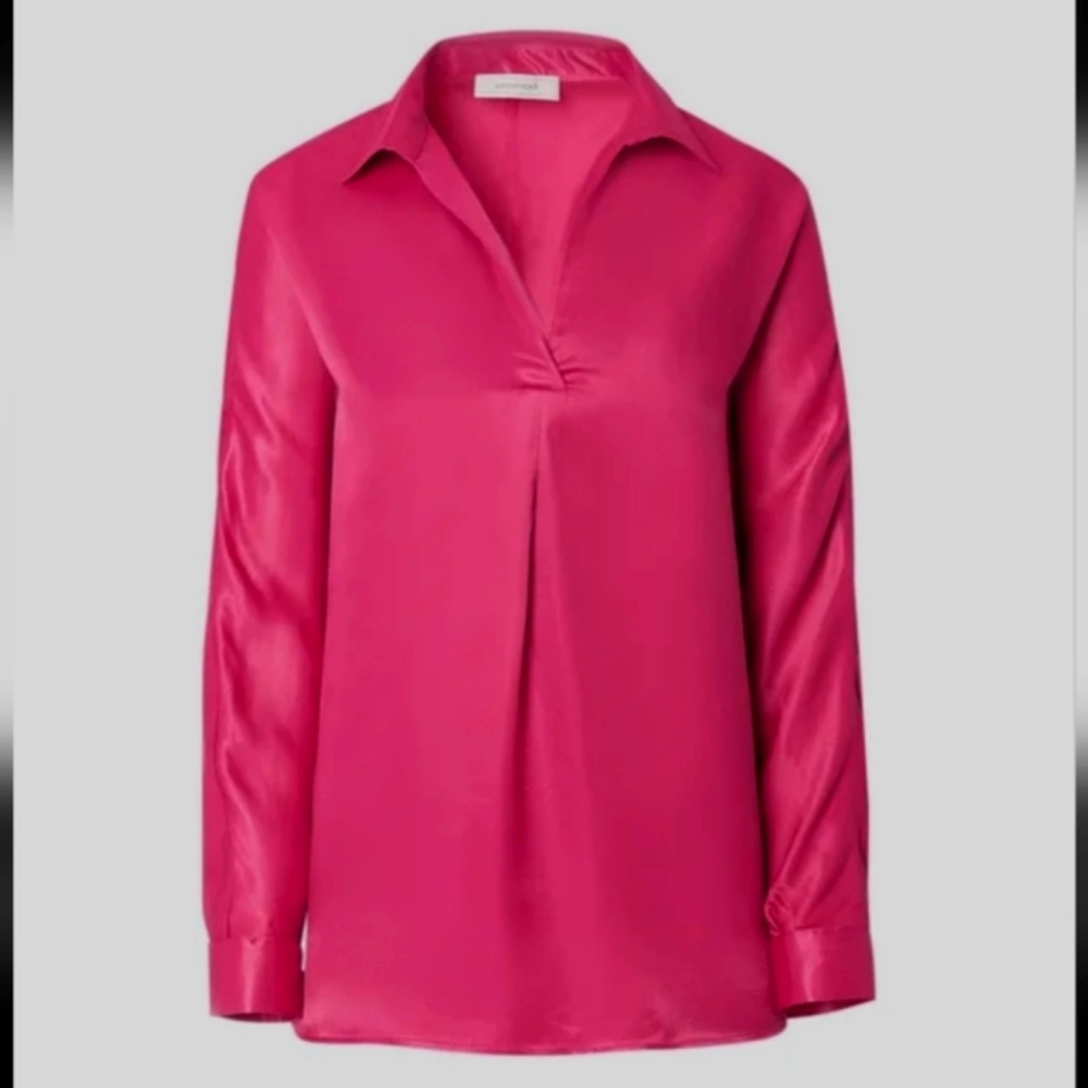 🔴Promod Women's satin blouse